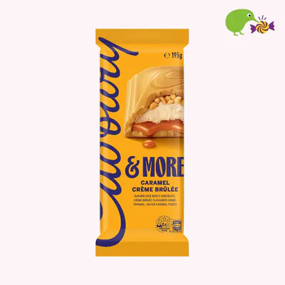 Cadbury & More Caramel Creme Brulee Chocolate Block