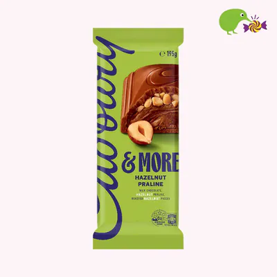 Cadbury & More Hazelnut Praline Chocolate Block