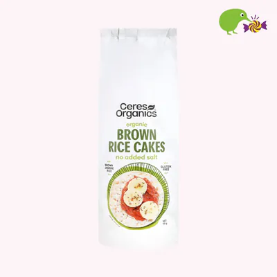 Ceres Organics Organics No Added Salt Brown Rice Cakes