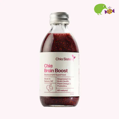 Chia Sisters Chia Brain Boost Blackcurrant Superfood