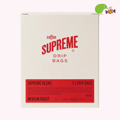 Coffee Supreme 5 Pack Drip Bags