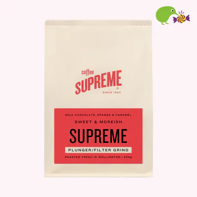 Coffee Supreme Supreme Plunger Grind Coffee