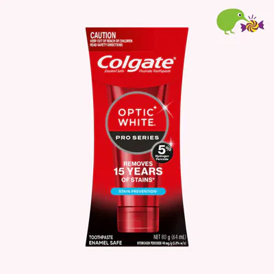 Colgate Optic White Teeth Whitening Toothpaste With 5% Hydrogen Peroxide