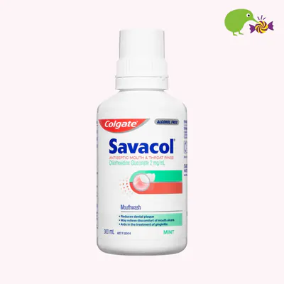 Colgate Savacol Mint Antiseptic Mouthwash