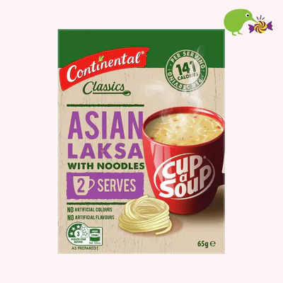 Continental Asian Laksa With Noodles Cup a Soup