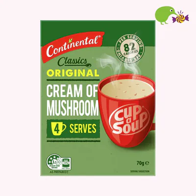Continental Original Cream Of Mushroom Cup a Soup