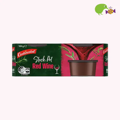 Continental Red Wine Stock Pot