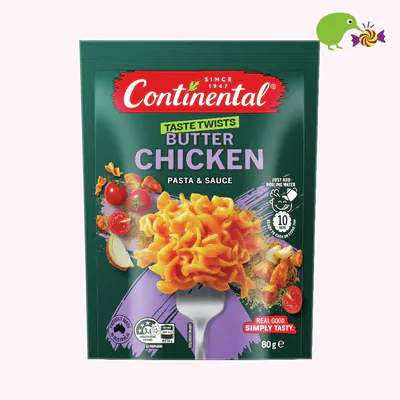 Continental Taste Twists Butter Chicken Pasta & Sauce