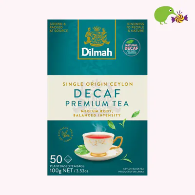 Dilmah Decaf Premium Plant Based Teabags