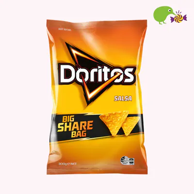 Doritos Salsa Corn Chips Party Bag Share Pack