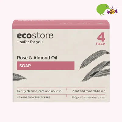 Ecostore Rose & Almond Oil Soap