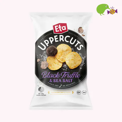 Eta Uppercuts Black Truffle & Sea Salt Potato Chips
