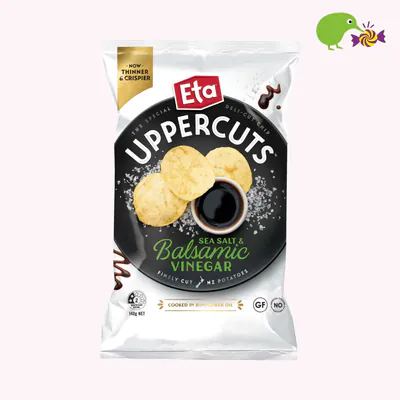 Eta Uppercuts Sea Salt & Balsamic Vinegar Potato Chips