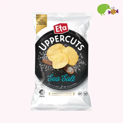 Eta Uppercuts Sea Salt Potato Chips