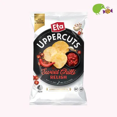 Eta Uppercuts Sweet Chilli Relish Potato Chips