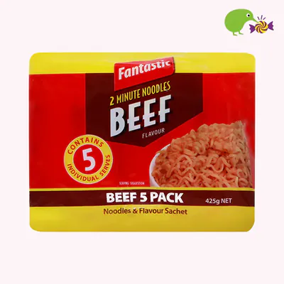 Fantastic Beef Flavour 2 Minute Noodles