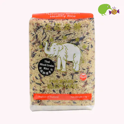 Five Stars Elephant Thai Mixed Grains Rice