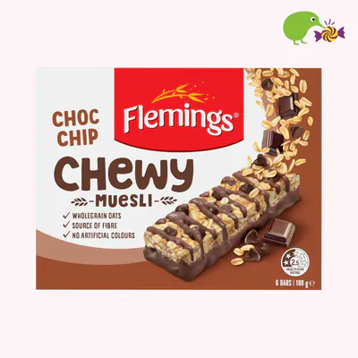 Flemings Chewy Choc Chip Muesli Bar