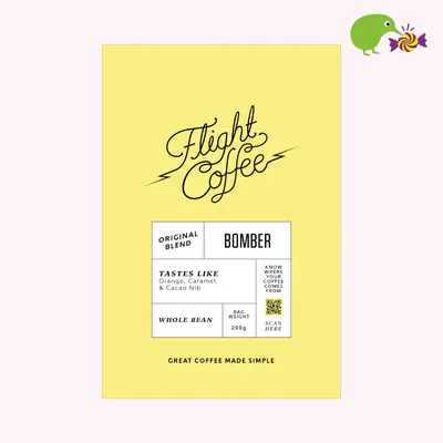 Flight Coffee Bomber Original Blend Whole Bean Coffee