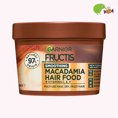 Garnier Fructis Smoothing Macadamia Hair Food For Dry & Unruly Hair