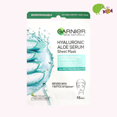 Garnier Skin Naturals Hyaluronic Aloe Serum Sheet Mask