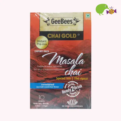 GeeBees Chai Gold premix Instant Tea Masal Sweetend