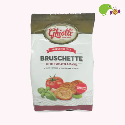 Ghiotti Bruschette With Tomato & Basil