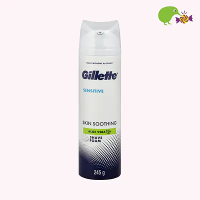 Gillette Sensitive Skin Soothing Aloe Vera Shave Foam