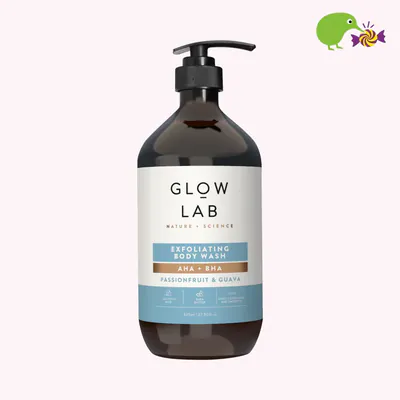 Glow Lab Exfoliating Aha + Bha Bodywash
