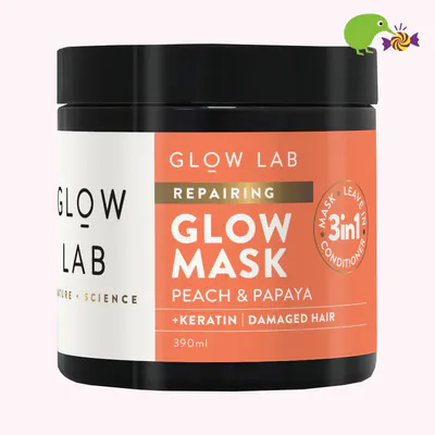Glow Lab Peach & Papaya Repairing Glow Mask