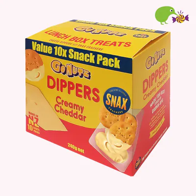 Gonutz Savoury Crackers & Creamy Cheddar Snack