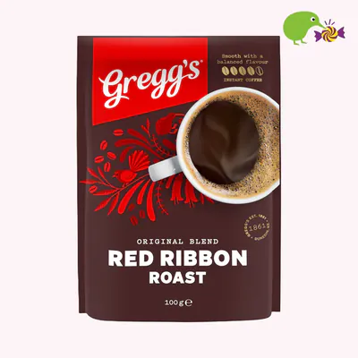 Gregg's Original Blend Red Ribbon Roast Instant Coffee