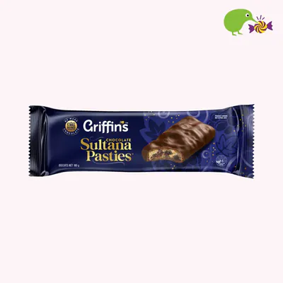 Griffin's Chocolate Sultana Pasties Biscuits