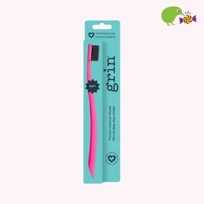 Grin Soft Fuchsia Toothbrush