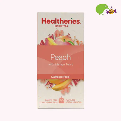 Healtheries Peach With Mango Twist Tea Bags