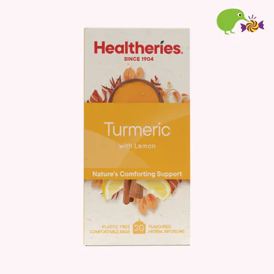 Healtheries Turmeric With Lemon Tea Bags