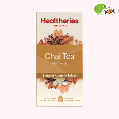 Healtheries Vanilla Chai Tea Bags