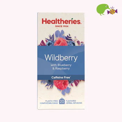 Healtheries Wildberry With Raspberry & Blueberry Tea Bags