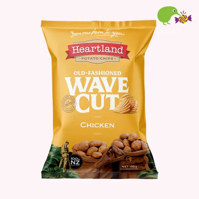 Heartland Chicken Old Fashioned Wave Cut Potato Chips