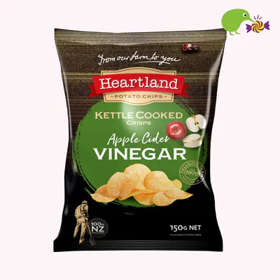 Heartland Kettle Apple Cider Vinegar Potato Chips