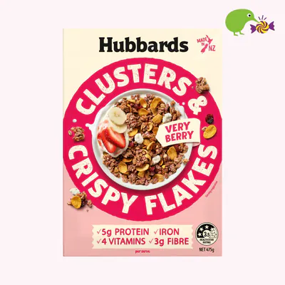 Hubbards Very Berry Clusters & Crispy Flakes