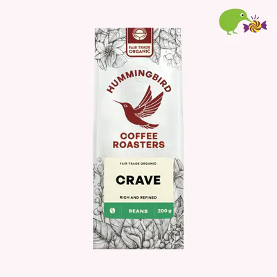 Hummingbird Crave Organic Fair Trade Coffee Beans