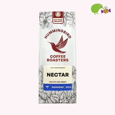 Hummingbird Nectar Organic Fair Trade Espresso Grind Coffee