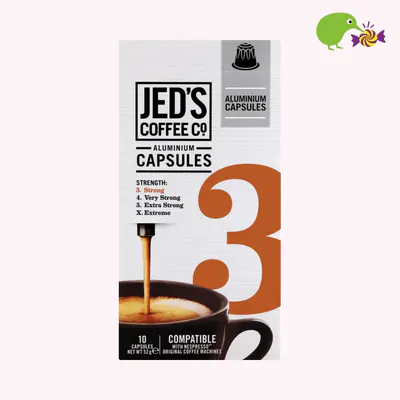 Jed's Coffee Co. 3 Strong Coffee Capsules