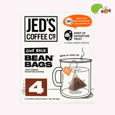 Jed's Coffee Co. 4 Very Strong Coffee Bags