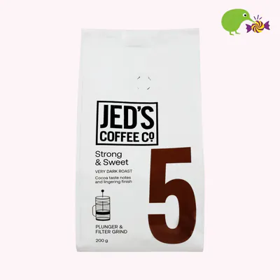 Jed's Coffee Co. 5 Extra Strong Plunger Coffee