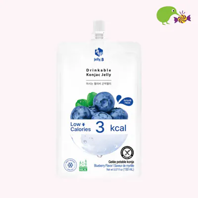 Jelly.B Blueberry Flavour Drinkable Konjac Jelly