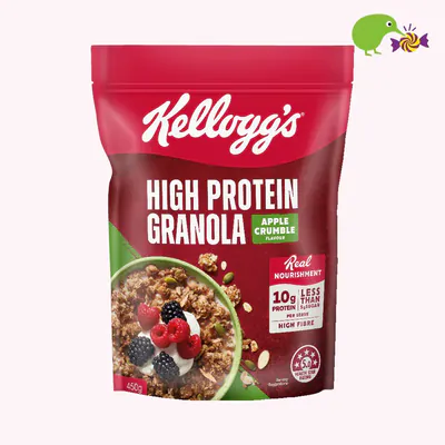 Kellogg's Apple Crumble Flavour High Protein Granola