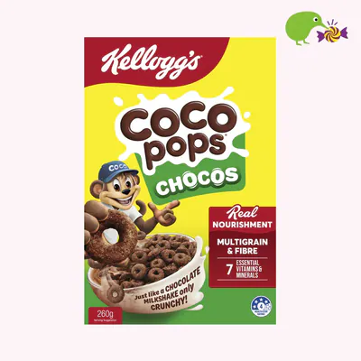 Kellogg's Coco Pops Chocos Breakfast Cereal