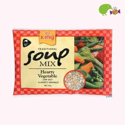 King Hearty Vegetable Traditional Soup Mix